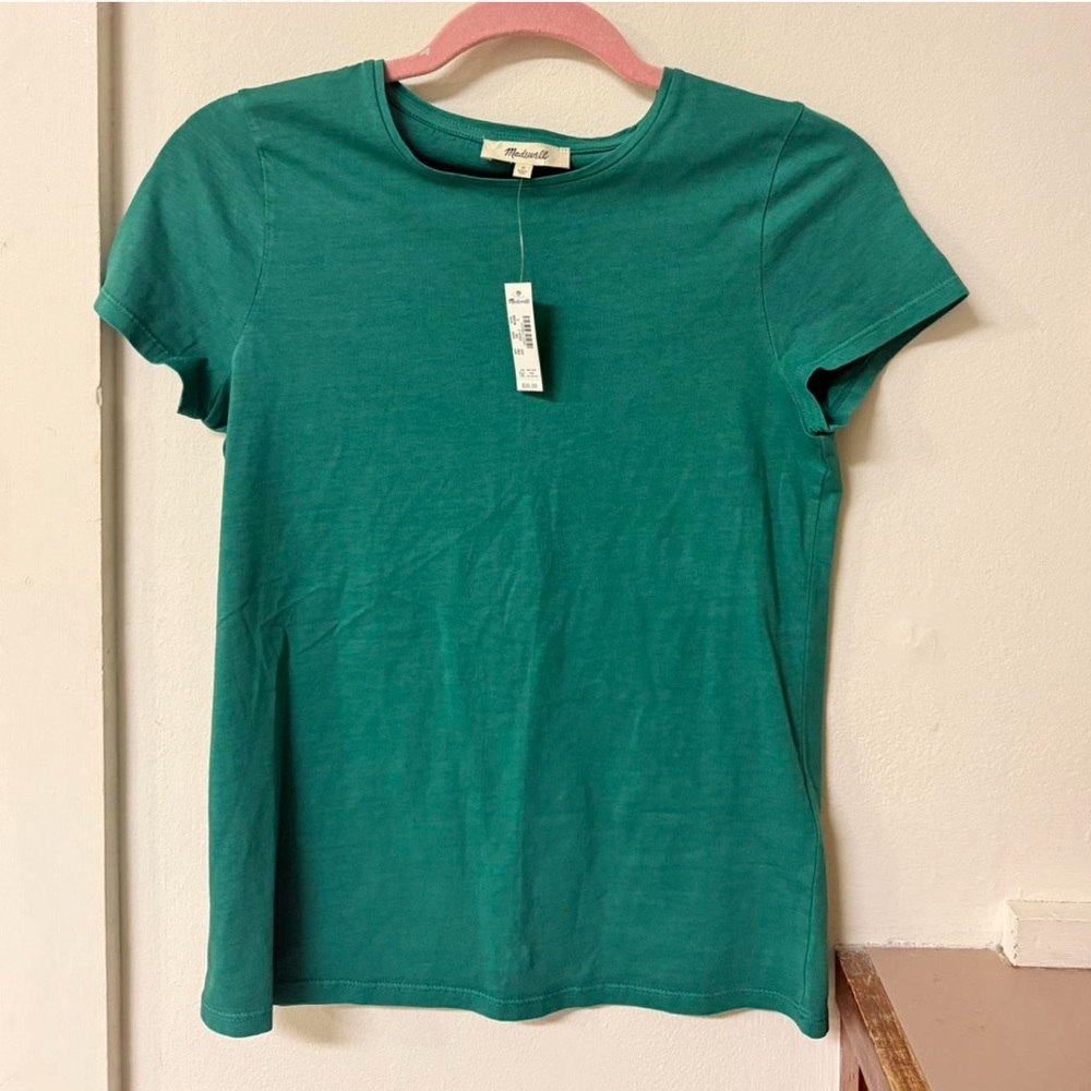 Green Madewell Tee NWT